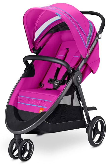 Прогулочная коляска GB BIRIS AIR3 Posh Pink