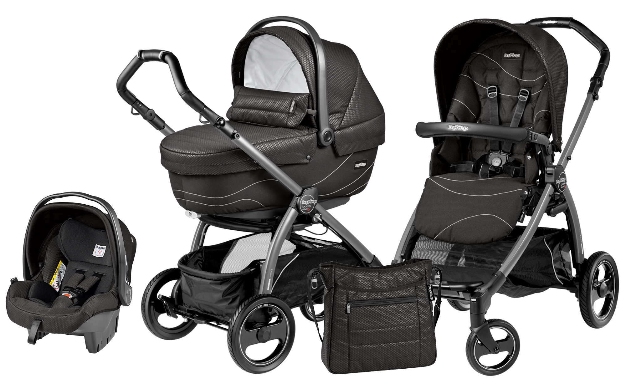 Peg-Perego Book Plus S Modular System Bloom Black