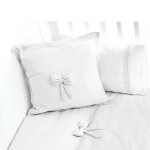 Подушка 40x40 см Fiorellino Premium Baby — Белый