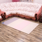 Коврик детский (2400х1400х40) AlzipMat "Color Folder SG" — ECO Duo GreyPink