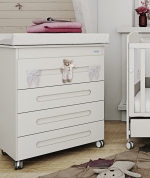 Пеленальный комод Micuna Dou-Dou B-1720 — white