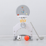 Баскетбольная стойка UNIX Kids Space — Grey