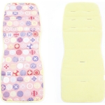 Матрас в коляску Ceba Baby — Circles pink