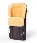 Конверт в коляску меховой Esspero Comfortable (натуральная овчина)  — Grey