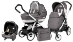 Коляска 3 в 1 Peg Perego Book 51 XL Set Modular (шасси White/Black) — Piccadilly