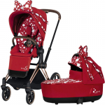 Коляска 2 в 1 Cybex Priam III Jeremy Scott Petticoat — Rosegold
