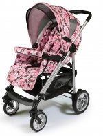 Прогулочная коляска Esspero X-Drive Flowers — Pink