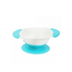 Тарелка для кормления на присоске 360° Farlin — Бирюзовый