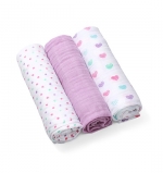 Набор пеленок BabyOno (3 шт) — Violet