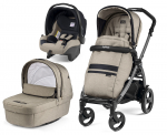 Коляска 3 в 1 Peg Perego Book 51 Primonido SL Modular — Luxe Ecru