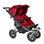 Прогулочная коляска для двойни TFK Twin Adventure — Tango Red