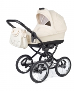 Коляска для новорожденных Esspero Classic (шасси Black) — Cream