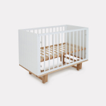 Детская кроватка RANT BAMBOO маятник 120*60 — Cloud White