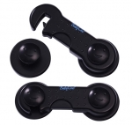 Защита для шкафчиков BabyOno (2шт.) — Черный