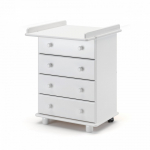 Пеленальный комод Gandilyan (Гандылян) Аистенок мини — Белый