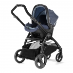 Автокресло Peg Perego Primo Viaggio SL на шасси Book Plus — Blue Denim