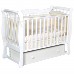 Детская кроватка КЕДР Viola 3 УМ — Белый