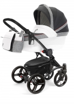 Коляска для новорожденных Esspero Grand Tour (шасси Black) — Royal Grey