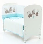 Детская кроватка Micuna Promo ABC 120х60 бортики и матрас