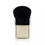 Конверт в коляску Beatrice Bambini Nero Max (экокожа) — Gold