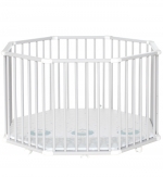 Детский манеж-кроватка Geuther Octo-Parc 107х107 — белый 09
