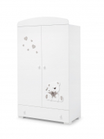 Шкаф Erbesi Tato — Белый/Серый