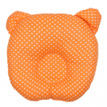 Подушки для малыша Amarobaby анатомическая горошек — оранжевый