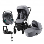 Коляска 3 в 1 Britax Römer Smile III i-sense + Flex Base iSense — Frost Grey