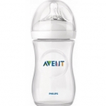 Бутылочка Avent Natural PP, 260 мл, сил. соска, медл. поток, 1 шт., арт. 86015