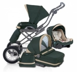 Коляска 3 в 1 Inglesina Otutto Deluxe System Ergo Bike — EUCALIPTO