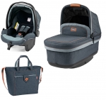Набор 3 в 1 Peg Perego Set Modular Pop Up (без шасси) — Blue Denim