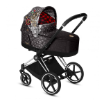 Коляска для новорожденных Cybex Priam III Rebellious — Chrome Black