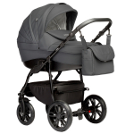 Коляска 2 в 1 Indigo INDIGO Special — т.серая кожа