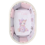 Комплект в кроватку Альма-няня 6 предметов "Доброй ночи"  — милашка NEW