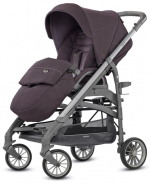 Коляска-трость Inglesina Trilogy — Maroon Glace (серое шасси)