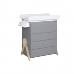Пеленальный комод Micuna Swing B-1837 — Grey/Waterwood