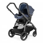 Автокресло Peg Perego Primo Viaggio SL на шасси Book 51S (шасси Jet) — Blue Denim