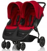 Коляска для двойни Britax Römer B-Agile Double — Flame Red