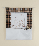 Панно с карманами Roman Baby COUNTRY — Nocciola (Кофейный)