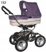 Коляска для новорожденных Bebecar Stylo AT Chrome Tendence — 132