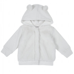 Толстовка Chicco для девочек, с ушками — Белый, р.86