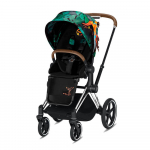 Прогулочная коляска Cybex Priam III Birds of Paradise — Chrome