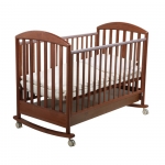 Детская кроватка Papaloni (Папалони) Джованни 125x65 — темный орех 125x65