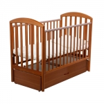 Детская кроватка Papaloni (Папалони) Джованни Маятник —  орех