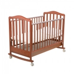 Детская кроватка Papaloni (Папалони) Винни качалка —  черешня