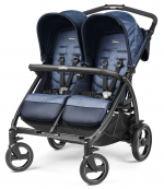 Коляска для двойни Peg Perego Book for Two — Indigo