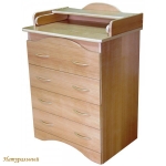 Пеленальный комод Красная Звезда Можга С 492 — натуральный