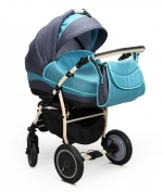 Коляска 3 в 1 Aneco Venezia (материал Лен) —  L-2