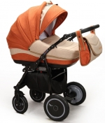Коляска 3 в 1 Aneco Venezia (материал Лен) —  L-9