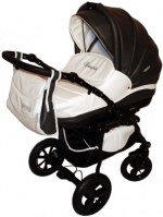 Коляска 3 в 1 Aneco Venezia (Экокожа) —  SC-13